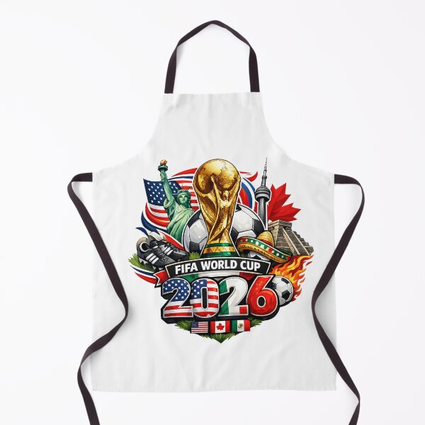 Item preview, FIFA World Cup 2026 USA Canada Mexico Trophy Soccer Fan Design designed and sold by CreativeNest Prints.