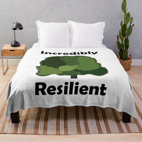 Item preview, Sycamore Tree – Incredibly Resilient Inspirational Typography designed and sold by Nisha Prabhu.