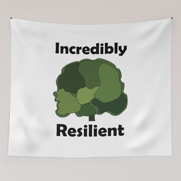 Item preview, Sycamore Tree – Incredibly Resilient Inspirational Typography designed and sold by Nisha Prabhu.