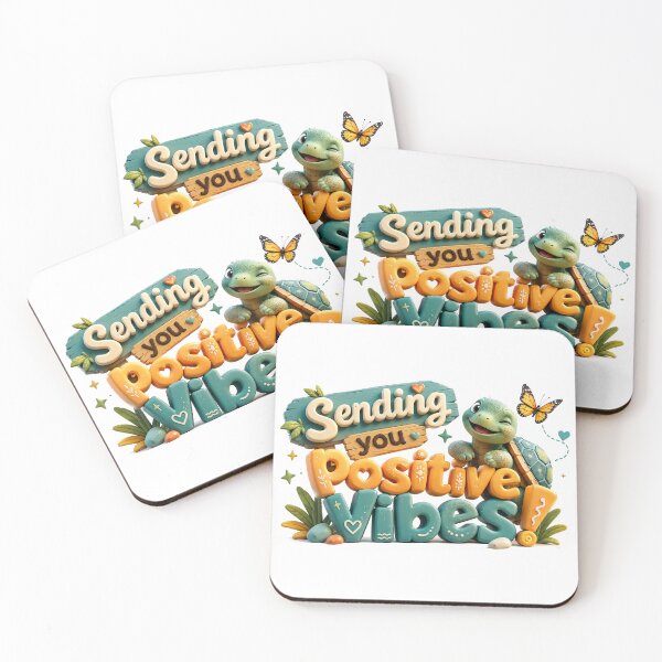 Item preview, Sending Positive Vibes Turtle Joy designed and sold by BlissBlvdShop.