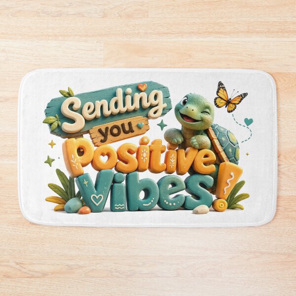 Item preview, Sending Positive Vibes Turtle Joy designed and sold by BlissBlvdShop.