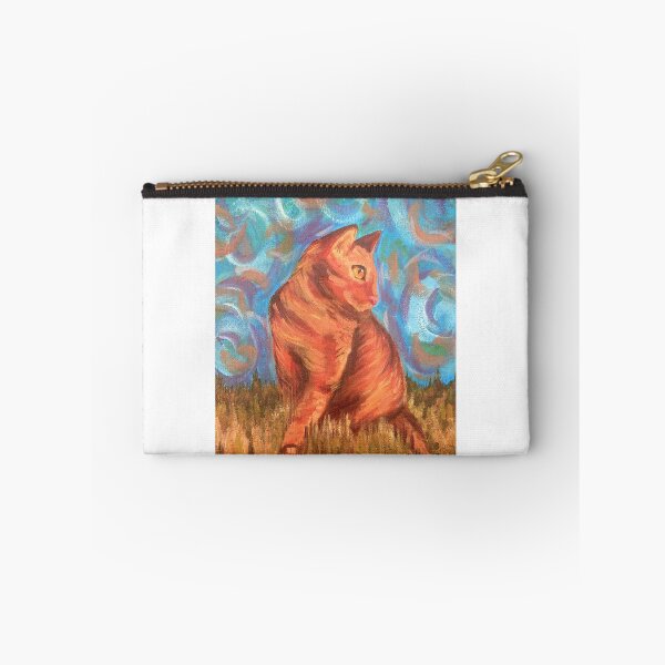 Item preview, Orange cat oil painting designed and sold by ccreidcc.