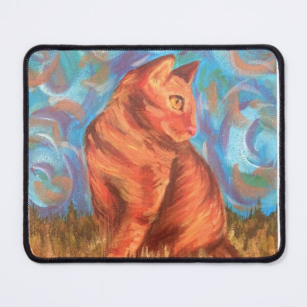 Item preview, Orange cat oil painting designed and sold by ccreidcc.