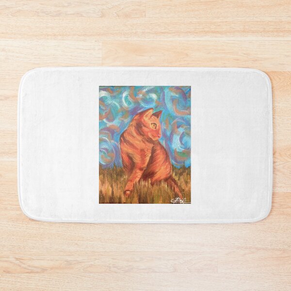 Item preview, Orange cat oil painting designed and sold by ccreidcc.