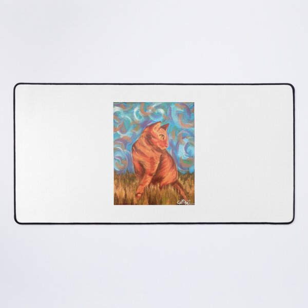 Item preview, Orange cat oil painting designed and sold by ccreidcc.