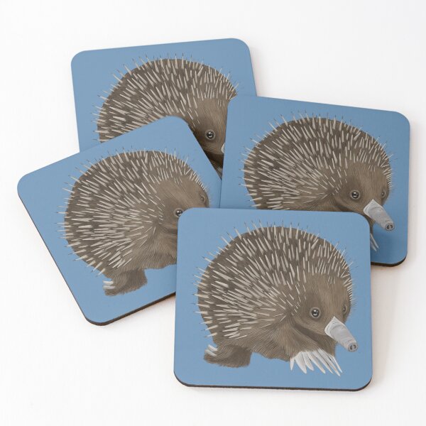 Item preview, Cute Echidna illustration  designed and sold by SarahsArtAndCrafts.