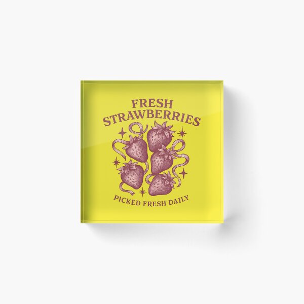 Item preview, Fresh Strawberries designed and sold by Pixel-Lair.