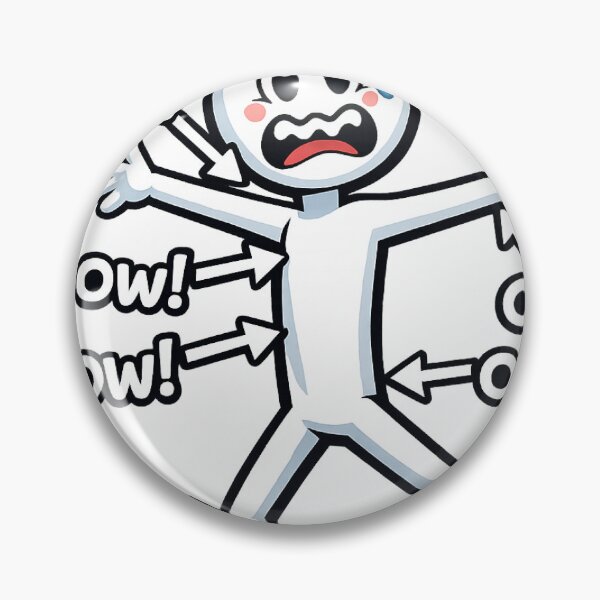 Item preview, Ow Ow Ow Ow Ow Ow Ow Character Funny tee designed and sold by Jamescookes.