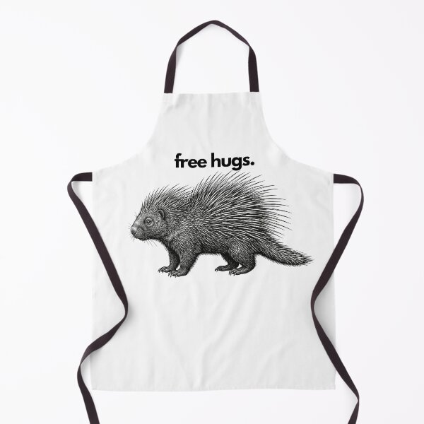 Item preview, Porcupine-free hugs designed and sold by lazydogonline.