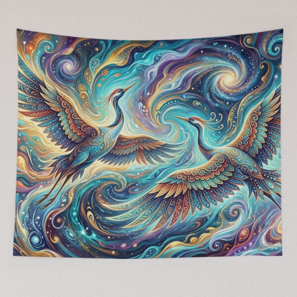 Item preview, Cosmic Dance of the Birds designed and sold by Sigtrix.