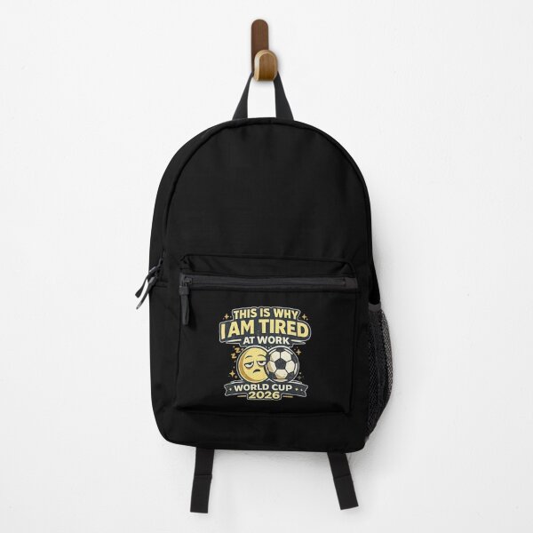 Item preview, This Is Why I Am Tired At Work World Cup 2026 Funny Soccer Fan T-Shirt designed and sold by ArthUpscale.