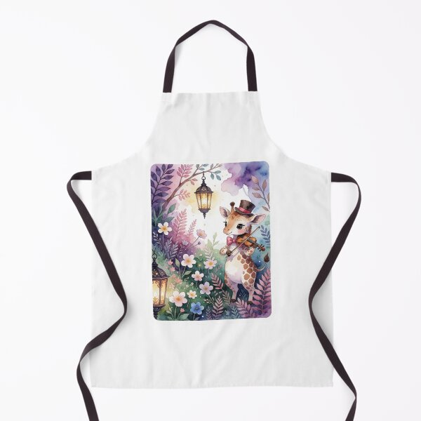 Item preview, Musician Giraffe | Enchanted Violin Player designed and sold by AillustriaAK.