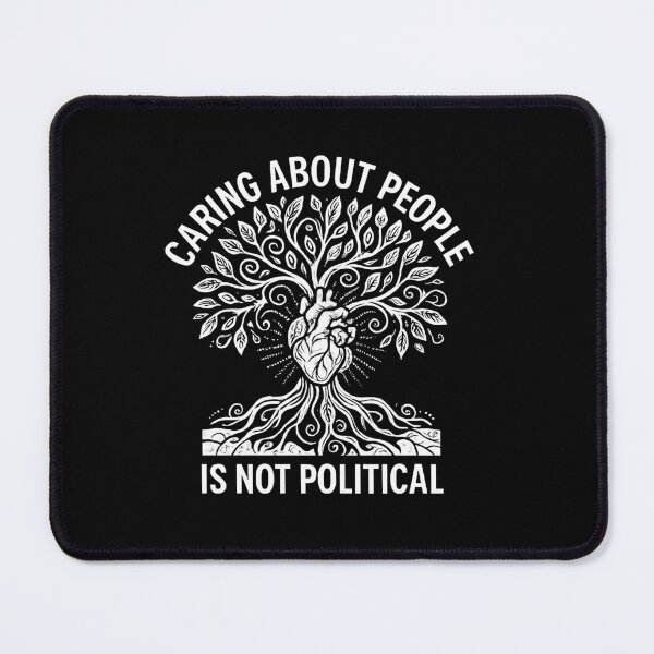 Item preview, Caring About People Not Political designed and sold by SiarheiYur.