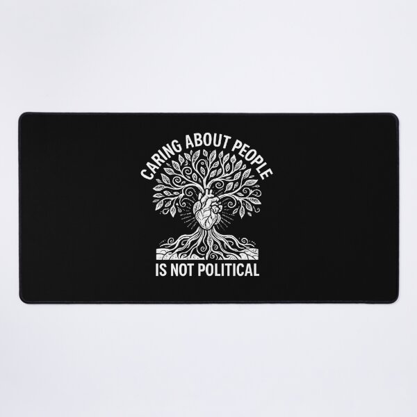 Item preview, Caring About People Not Political designed and sold by SiarheiYur.