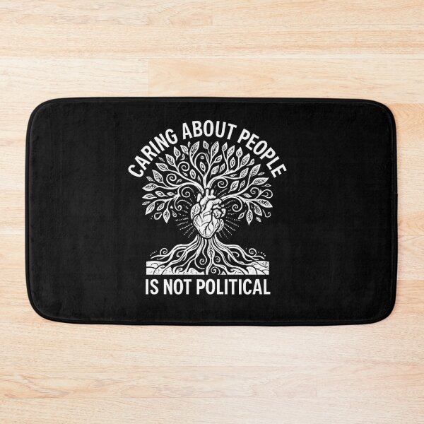Item preview, Caring About People Not Political designed and sold by SiarheiYur.