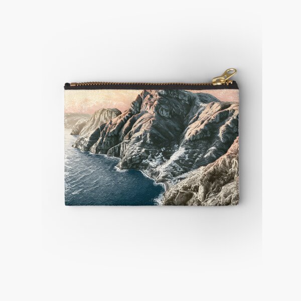 Item preview, Amalfi Coast Italy Vintage Travel Poster Design designed and sold by DolceVitalyDesign.