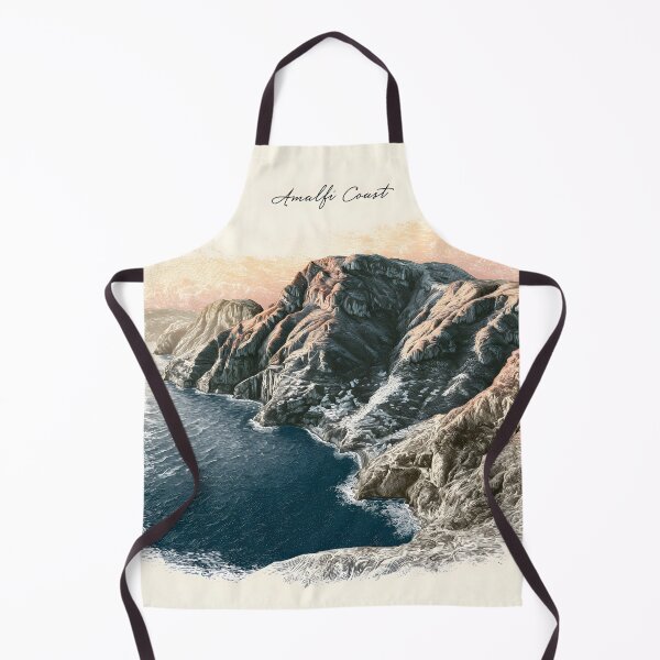 Item preview, Amalfi Coast Italy Vintage Travel Poster Design designed and sold by DolceVitalyDesign.