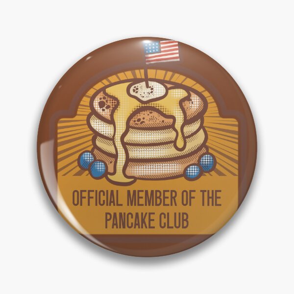Item preview, Retro Blueberry American Pancakes designed and sold by IvysCreativityHouse.