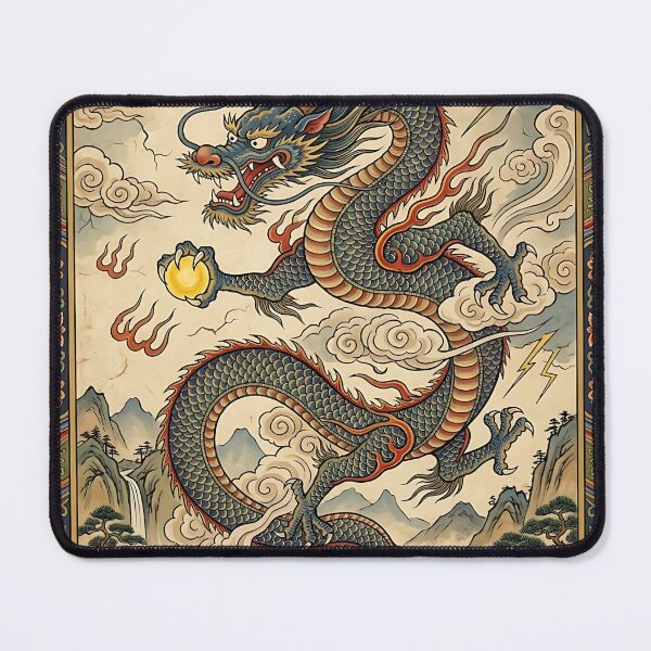 Item preview, Korean Dragon Holding the Sacred Pearl designed and sold by K-Tradition.