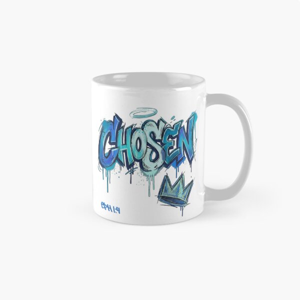 Item preview, Chosen Christian Graffiti - Ephesians 1:4 Urban Street Art designed and sold by Emmafeystilo.