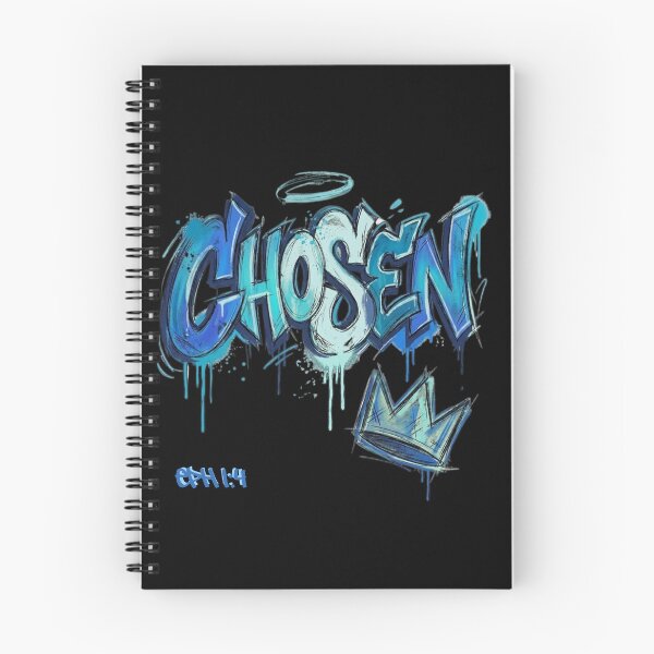 Artikelvorschau, Chosen Graffiti Christlich - Epheser 1:4 Urban Street Art entworfen und verkauft von Emmafeystilo.
