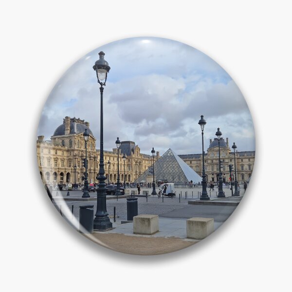 Item preview, Famous Louvre Museum in Paris designed and sold by psychoshadow.