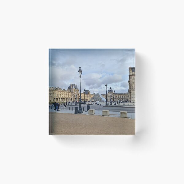 Item preview, Famous Louvre Museum in Paris designed and sold by psychoshadow.