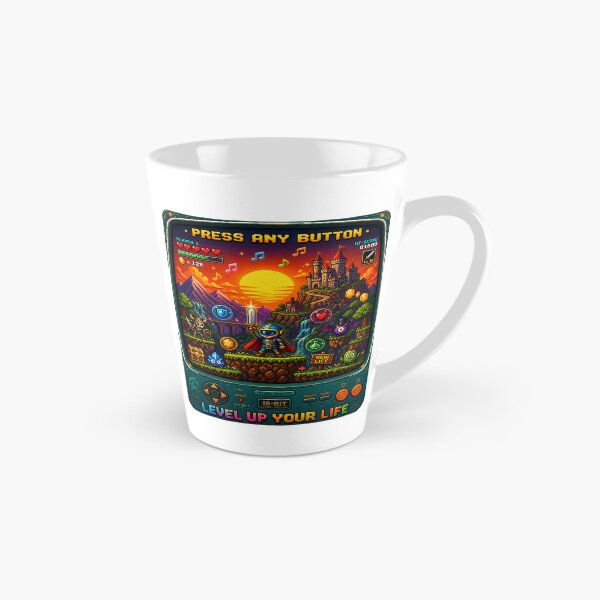 Item preview, Level Up Your Life – Retro 16-Bit Adventure designed and sold by Shaw1Berry.