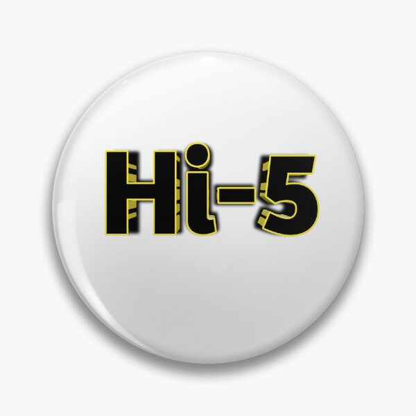 Item preview, Hi-5 Retro Modern Minimalist Text Art designed and sold by BigBangStudio.