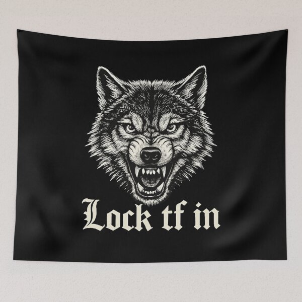 Item preview, Wolf Lock It In designed and sold by SiarheiYur.