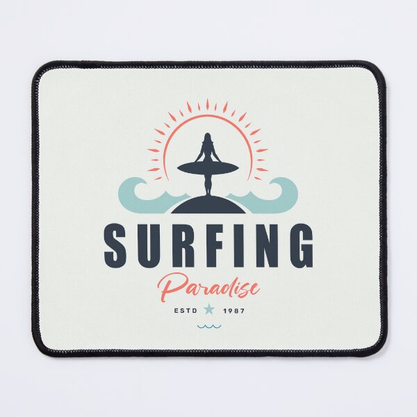 Item preview, Surfing Paradise Summer Vacation Aesthetic designed and sold by Novalineastudio.