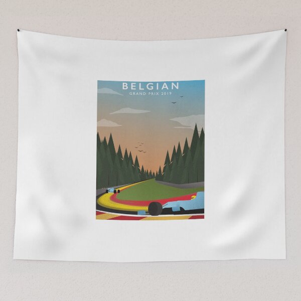 Item preview, Spa F1 Circuit Poster designed and sold by myideal-shop.