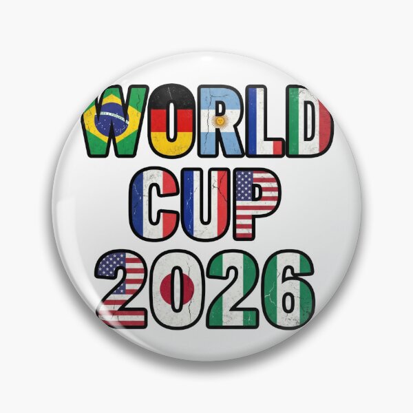 Item preview, World Cup 2026 Flags Typography Design designed and sold by Dudek Originals.