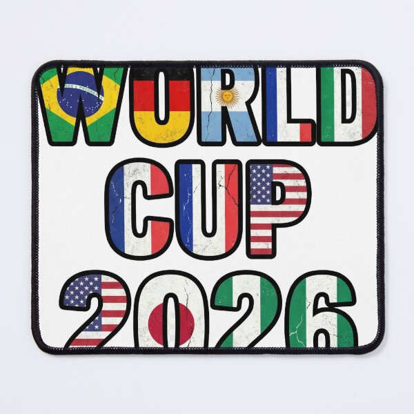 Item preview, World Cup 2026 Flags Typography Design designed and sold by Dudek Originals.