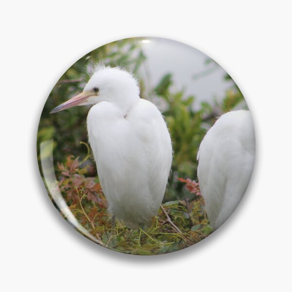Item preview, Three White Egrets in Foliage designed and sold by Cynthia48.