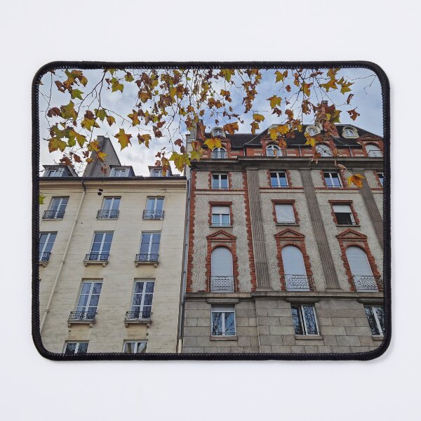 Item preview, contrasting Parisian buildings facade designed and sold by psychoshadow.