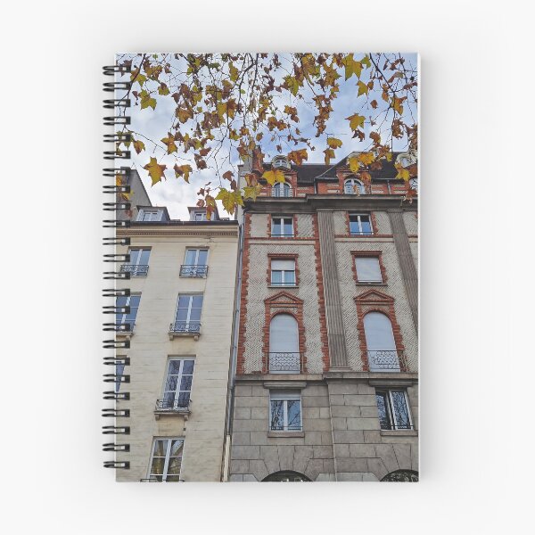 Item preview, contrasting Parisian buildings facade designed and sold by psychoshadow.