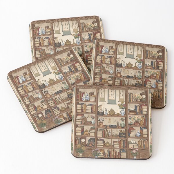 Item preview, Traditional Korean Chaekgeori Bookshelf Art designed and sold by K-Tradition.