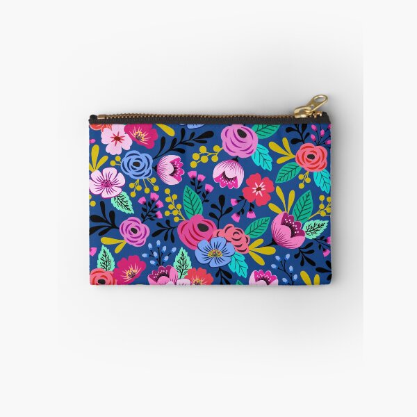 Item preview, Bright boho hand drawn flowers designed and sold by Jennifer Ladd.