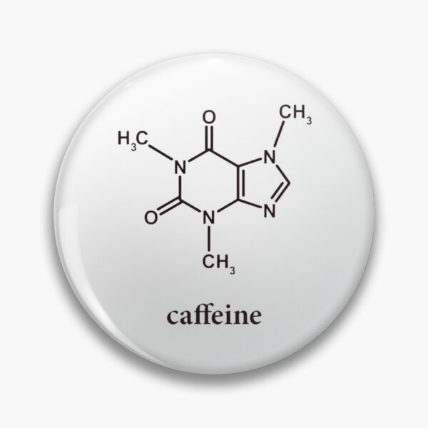 Item preview, Chemical formula caffeine designed and sold by myideal-shop.
