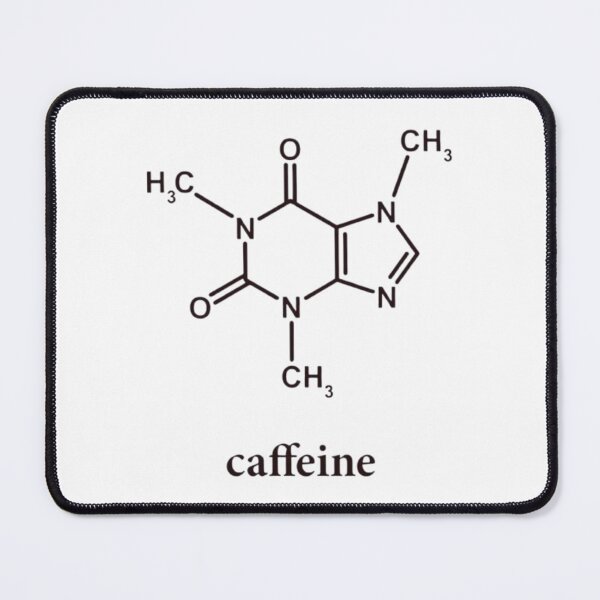 Item preview, Chemical formula caffeine designed and sold by myideal-shop.