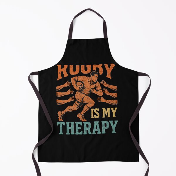 Item preview, Rugby Is My Therapy designed and sold by SiarheiYur.
