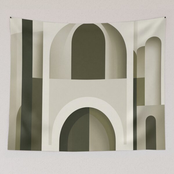 Item preview, Traditional Blockprint Face Vibrant Tones Poster designed and sold by EnmarcArt.