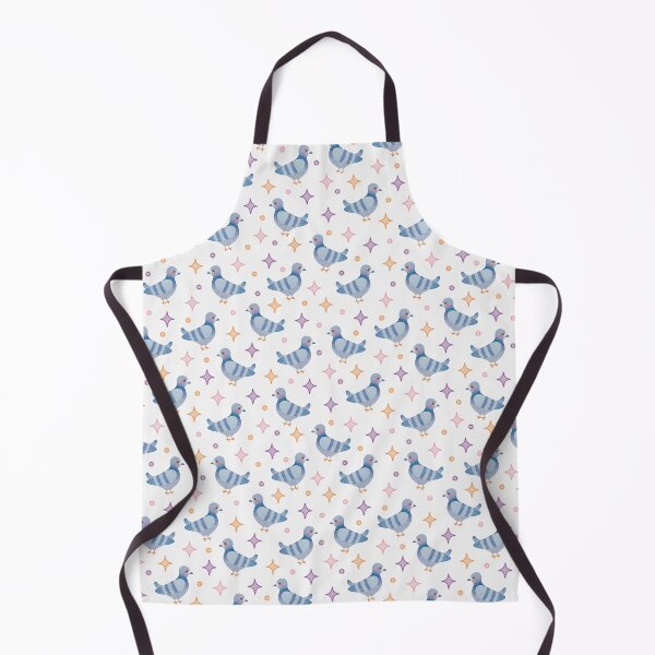 Item preview, Cute Colourful Pigeons and Stars Pattern designed and sold by winterpumpkin.