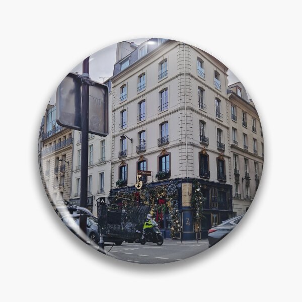 Item preview, Lively Parisian intersection designed and sold by psychoshadow.