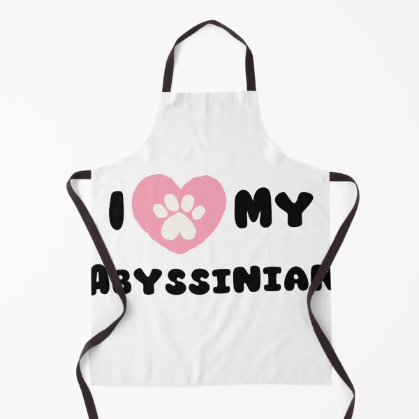 Item preview, I Love My Abyssinian designed and sold by lydia-hannah.