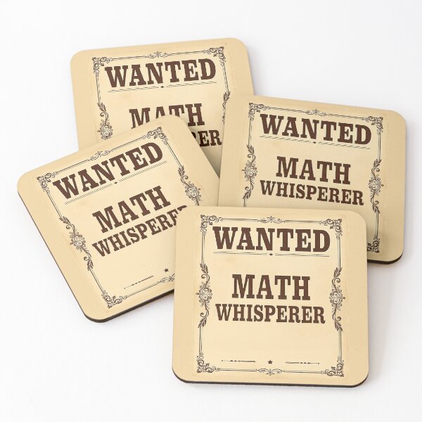 Item preview, Wanted: Math Whisperer – Vintage Western Math Teacher Gift. designed and sold by Endless7Art.