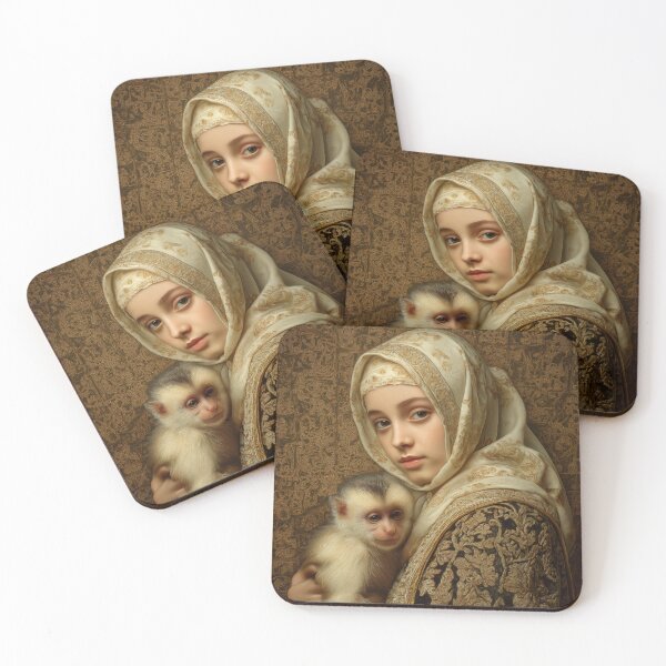 Item preview, Byzantine Style Portrait Girl designed and sold by MiratiZema.