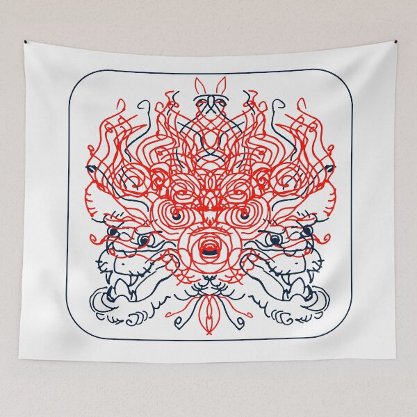 Item preview, Psychedelic Dragon designed and sold by LittleCatten.