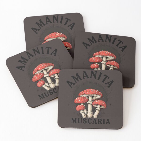 Item preview, Amanita Muscaria Collection | Mystical Mushroom Art  designed and sold by Hadamah.